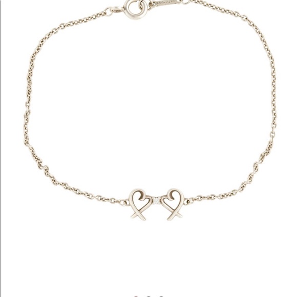 Tiffany & Co. Jewelry - Tiffany & Co Double Loving Heart Bracelet -Diamond